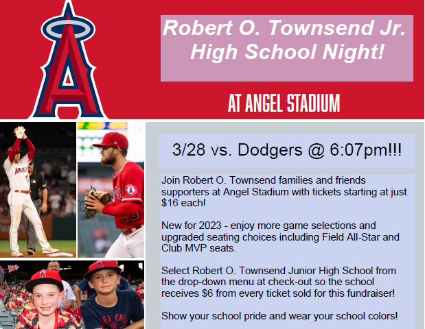  Angels Baseball Night 3.28.23